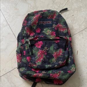 Jansport Tropical Floral Backpack